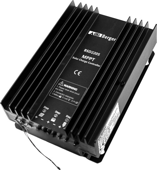Berger Deluxe klappbare Solaranlage / Koffer-Solaranlage 200 W