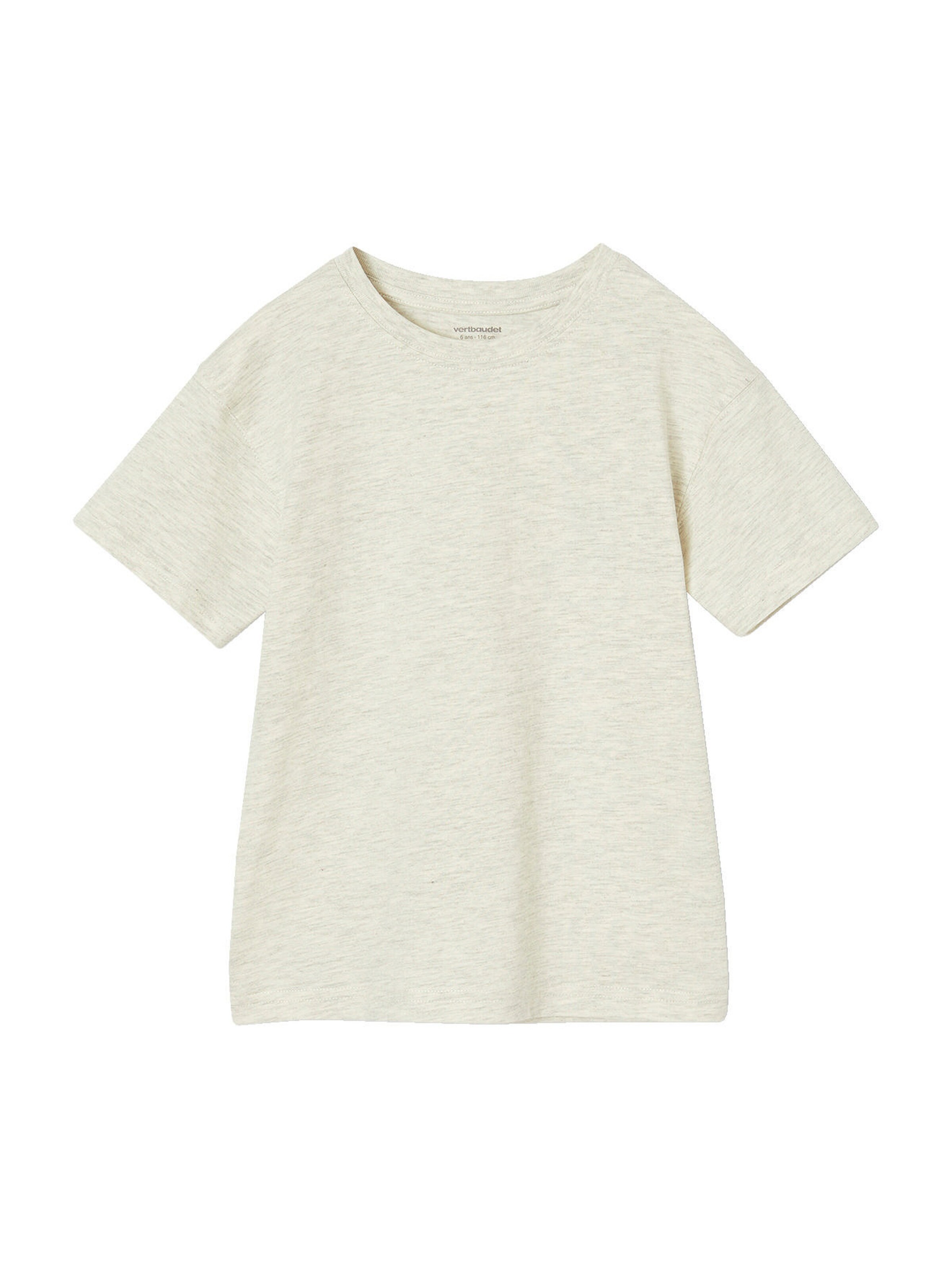 Vertbaudet 3er-Pack Jungen T-Shirts BASIC uni orange