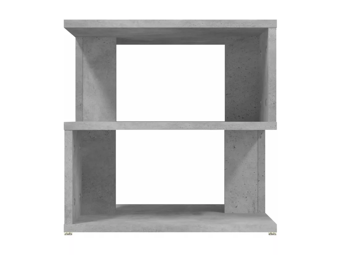 Table d'appoint Gris béton 40x40x40 cm Aggloméré