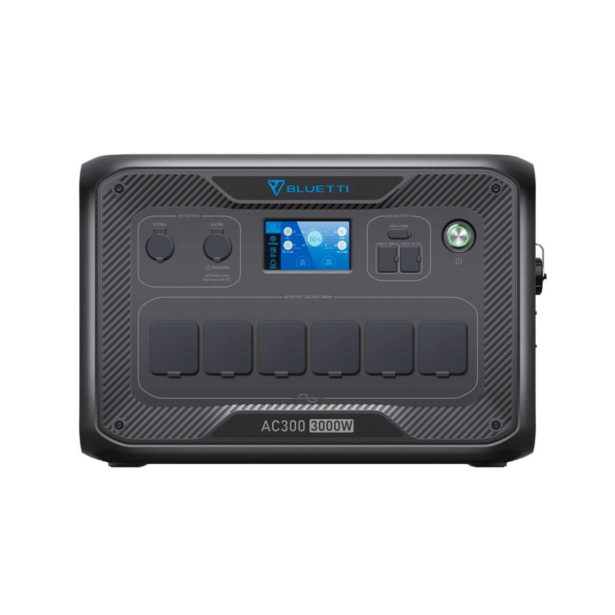BLUETTI Portable Power Station AC300 (Inverter, ohne Akku)