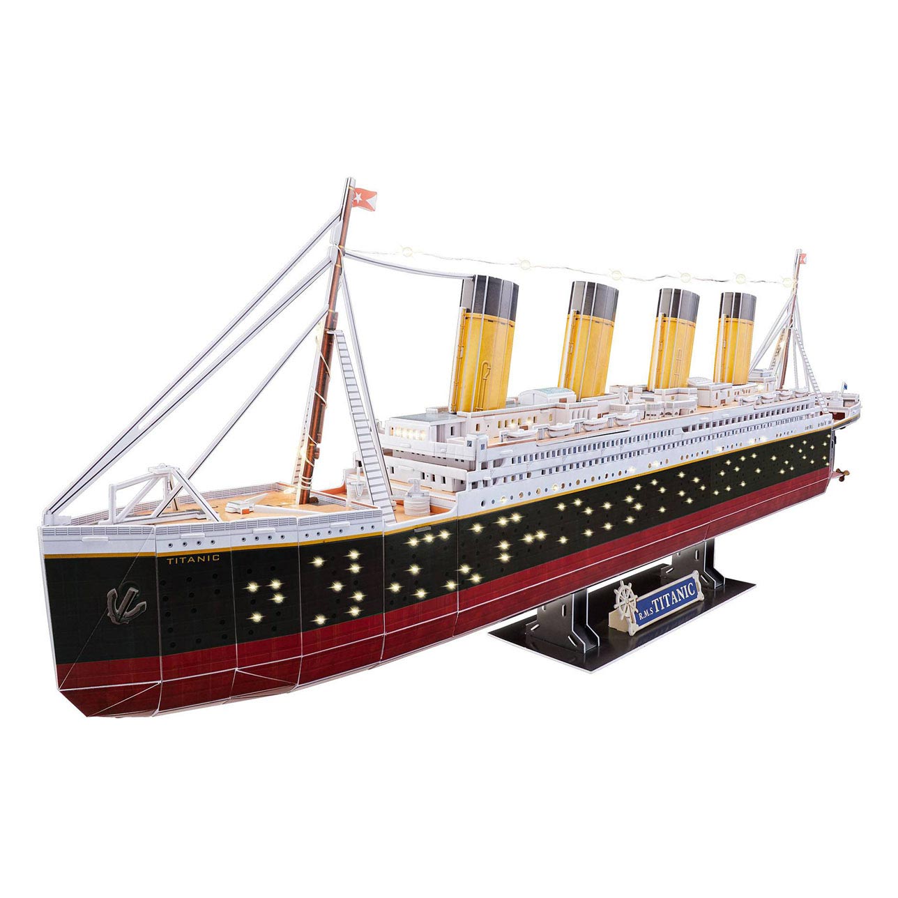 Revell 3D PuzzelBouwpakket - RMS Titanic LED Edition