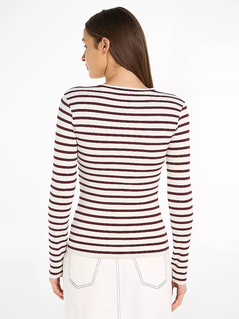 TOMMY HILFIGER Langarmshirt creme