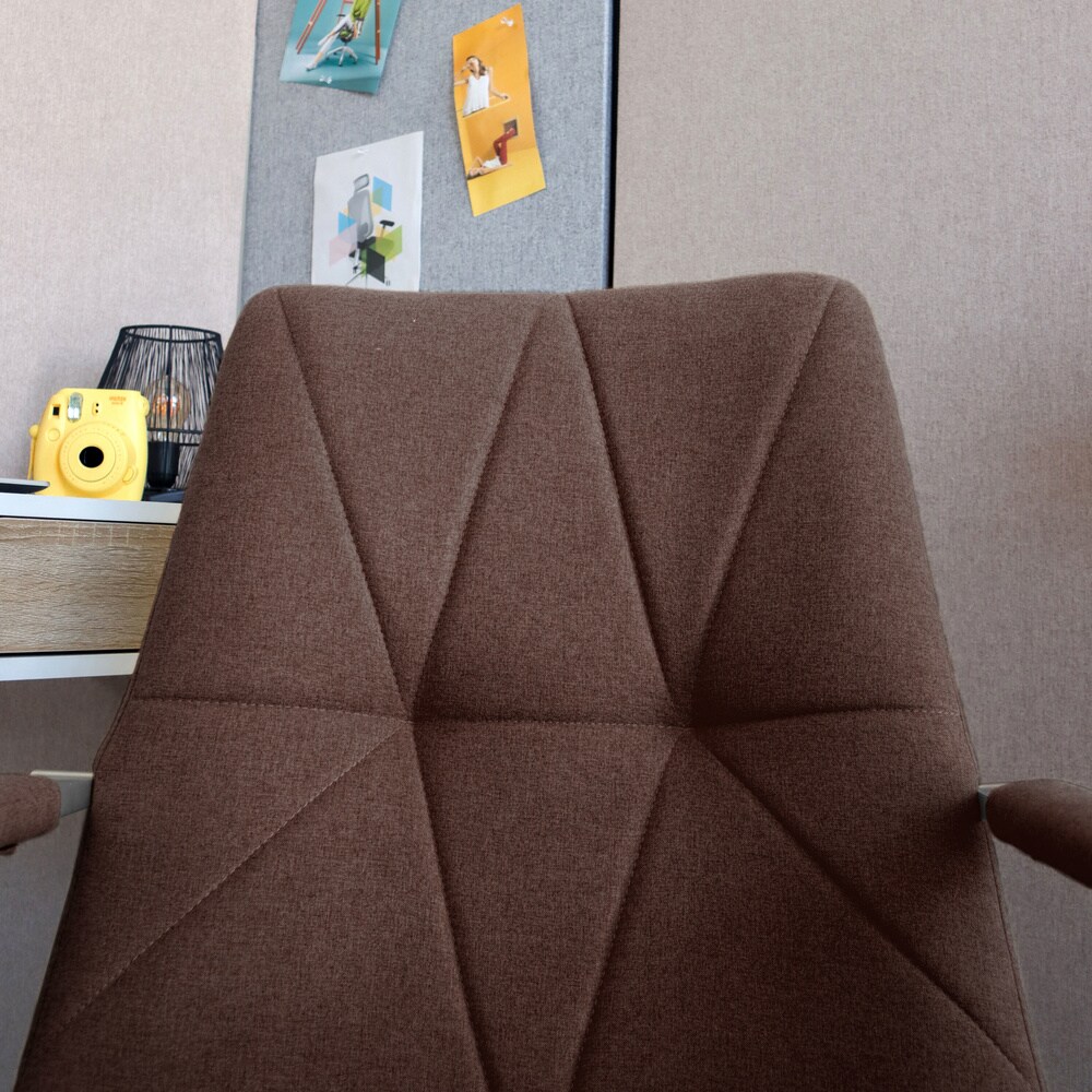 Home Office Bürostuhl SARANTO II Stoff mit Armlehnen hjh OFFICE