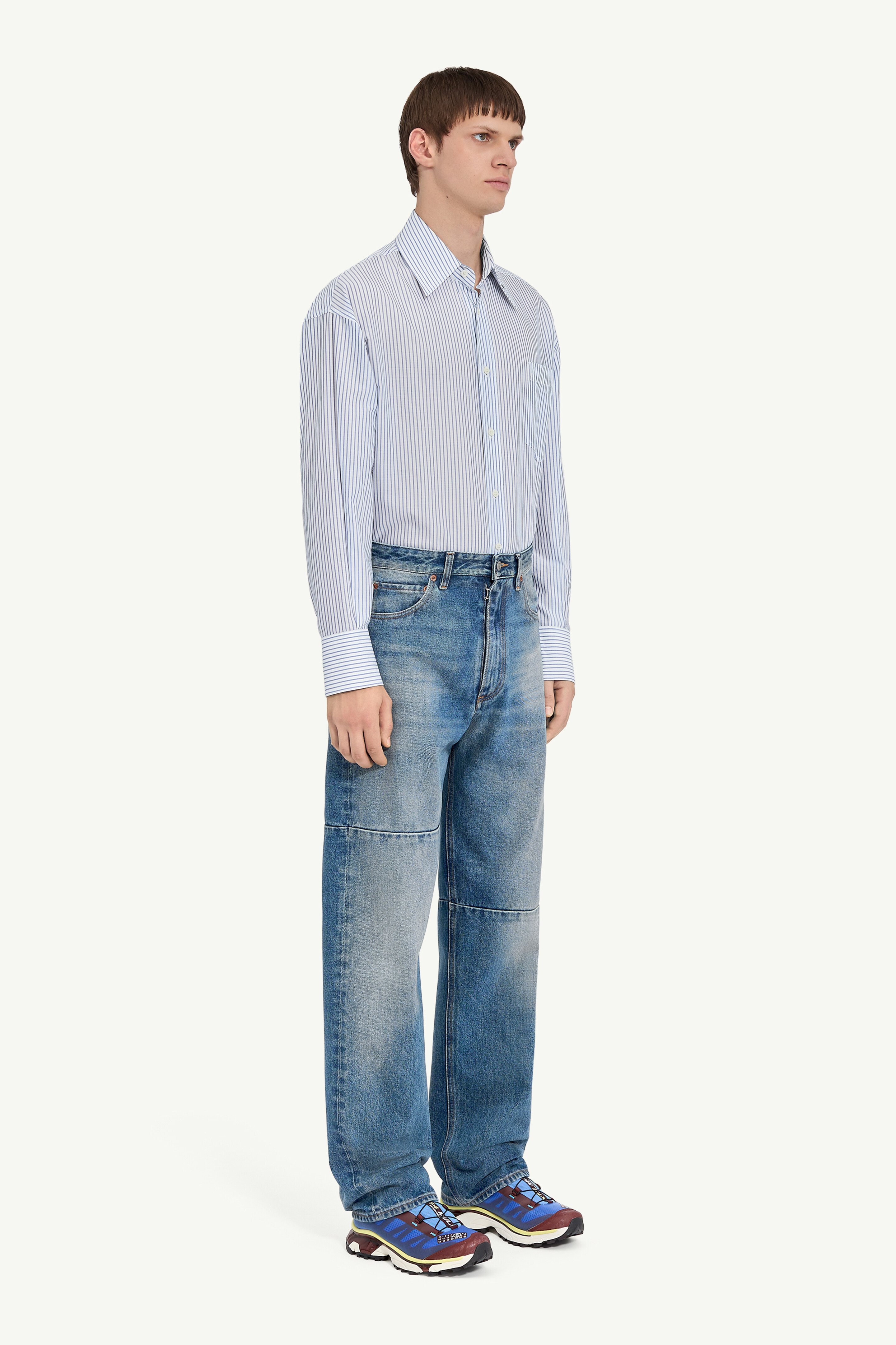 Jeans Bleu Clair pour Homme