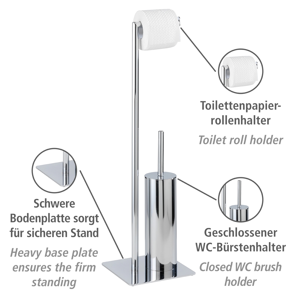 Wenko Recco wc-boy chroom