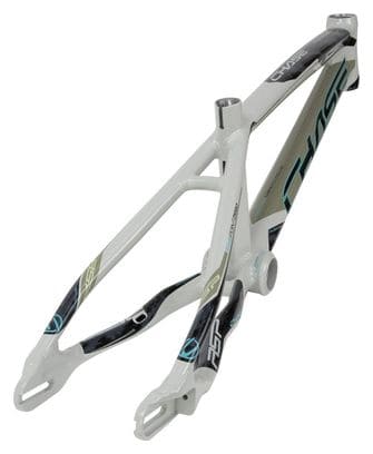 Cadre BMX Chase RSP 5.0 Aluminium Gris / Bleu Turquoise 2023