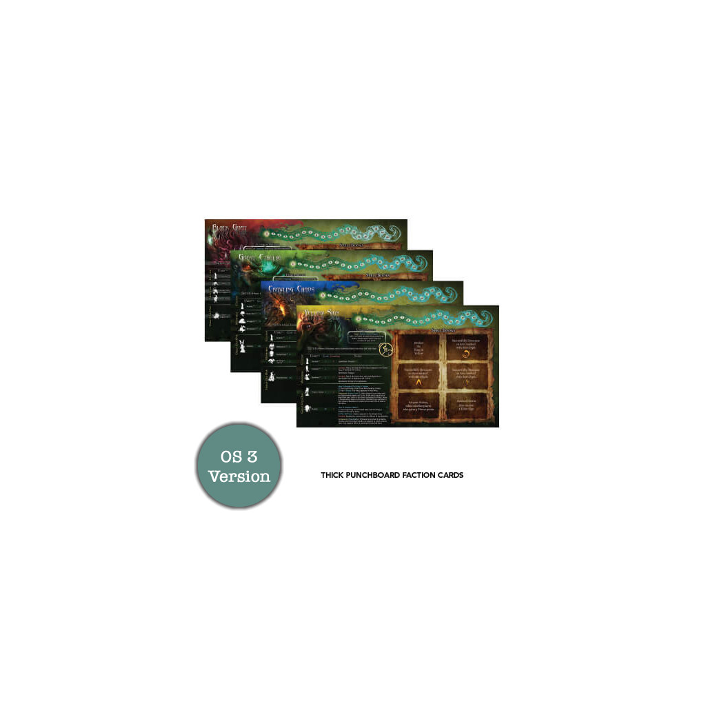 Cthulhu Wars : 3mm Die Cut Faction Card Pack
