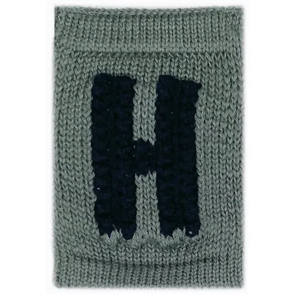Strikket Bogstav Blue - Smallstuff → Luksusbaby.dk