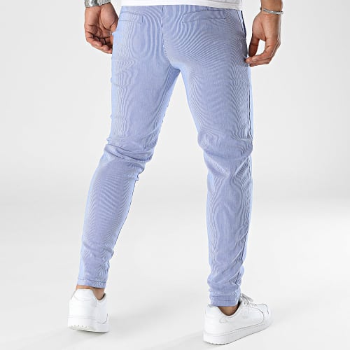 Pantalon Chino Bleu Clair