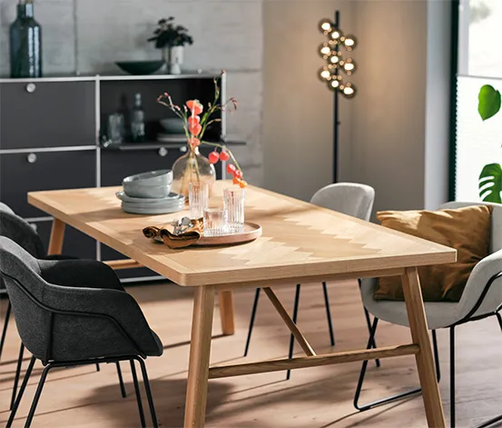 Kommode Metall »CN3« mit 6 Klappenfächern, groß, grau