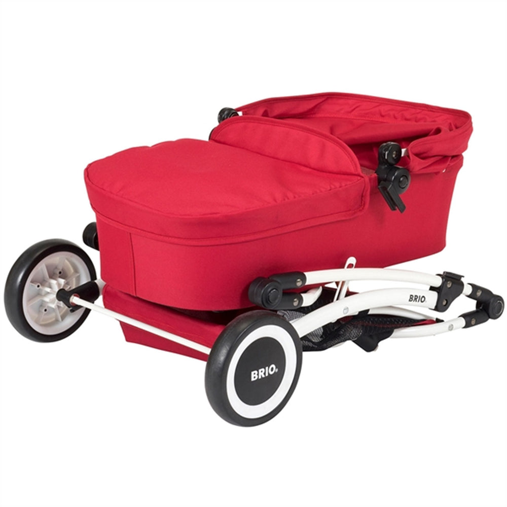 Dukkevogn Rød - BRIO® → Luksusbaby.dk