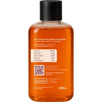 Poows Zalmolie 100% 250 ml