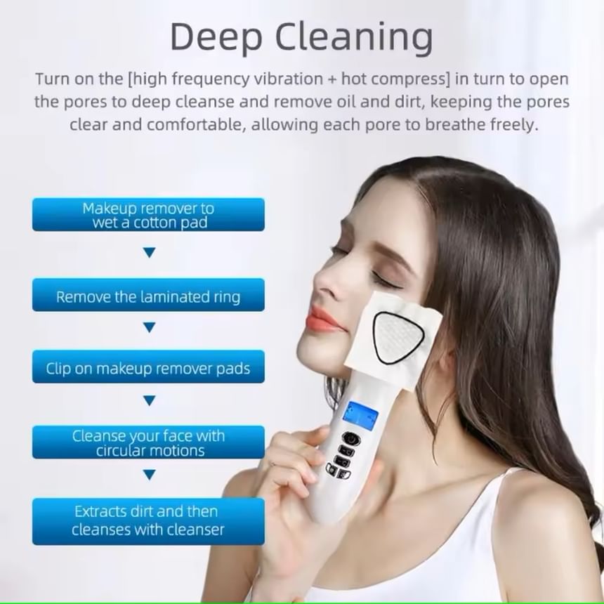 Beautyronics - USB oplaadbare LED-gezichtsmassager