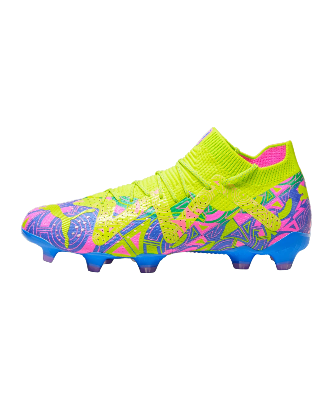 PUMA FUTURE Ultimate FG/AG Energy Blau Gelb Pink F01