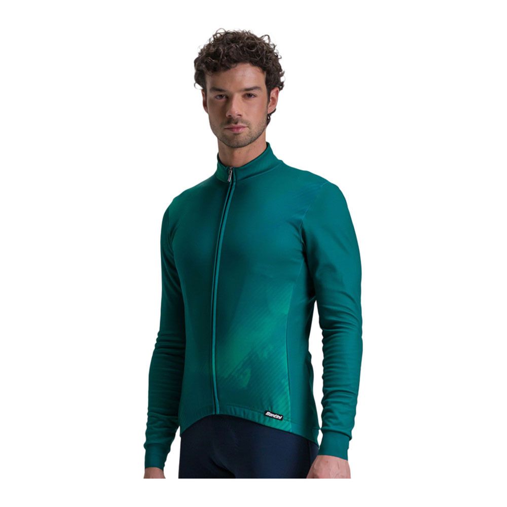 Santini PURE DYE - Maillot Homme verde fluo
