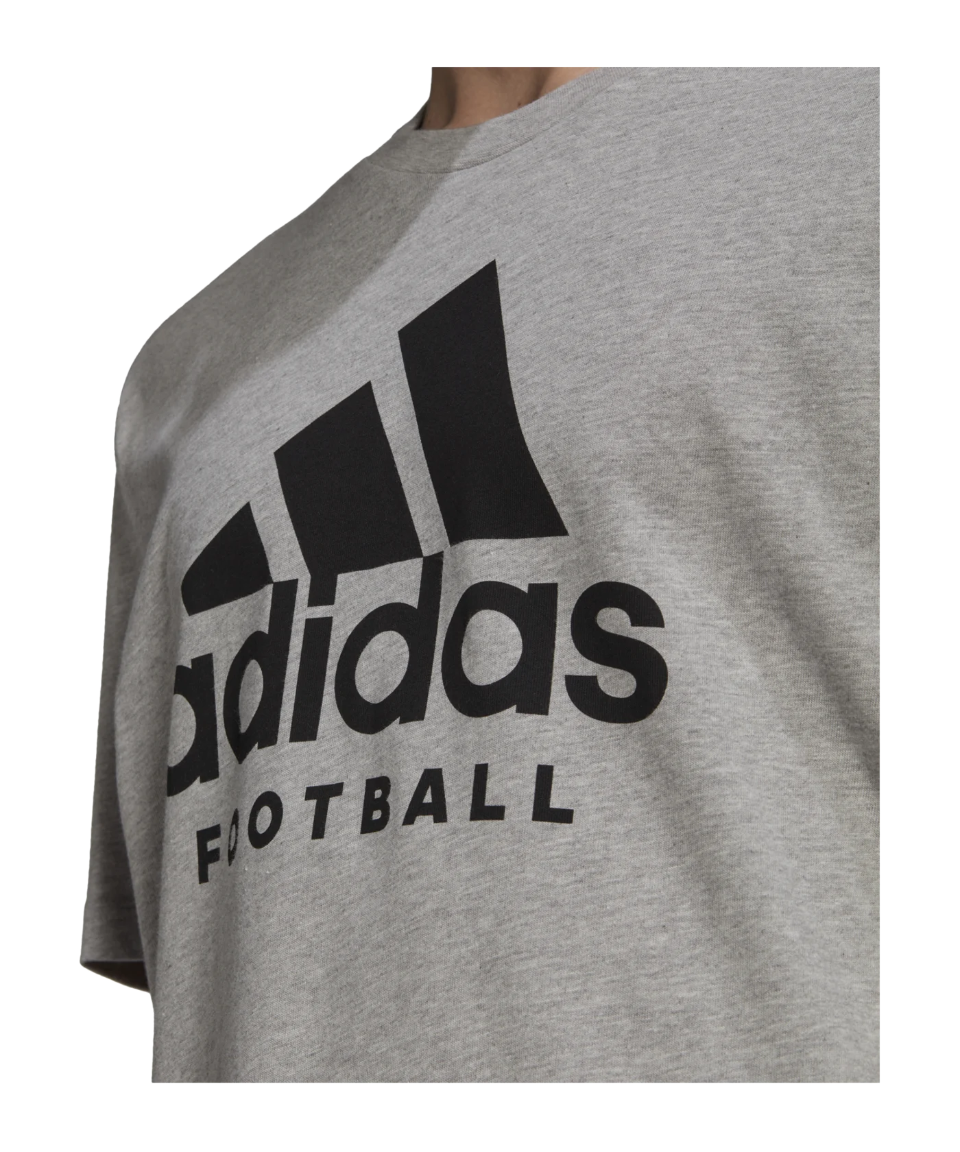 adidas Logo Graphic T-Shirt Grau Schwarz