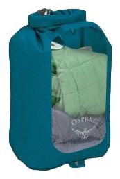 Sac Etanche Osprey Dry Sack w/window 12 L Bleu