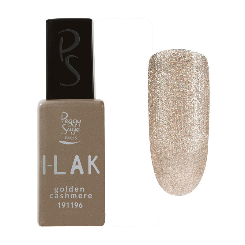 Vernis semi-permanent I-LAK golden cashmere