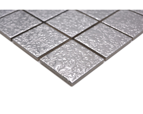 Keramisch mozaïek SB 595 zilver 30,6x30,6 cm