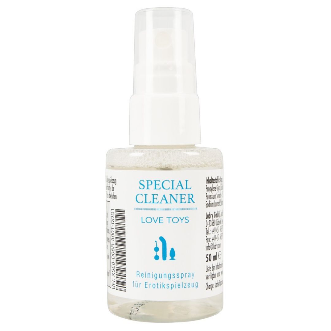 Reinigungsspray für alle Arten von Toys | vegan, eiweißlösend, duftneutral | Lubry