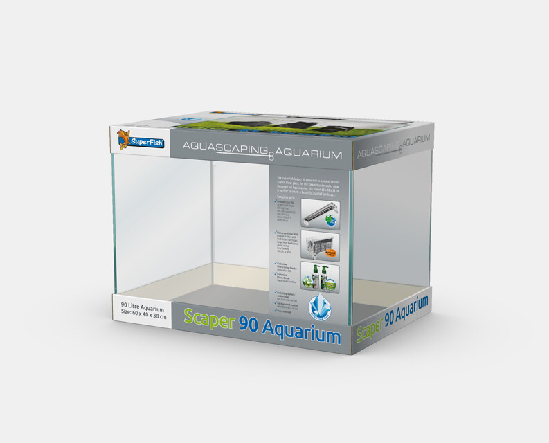 AquastoreXL Scaper Aquarium 90 Set | Aquascaping