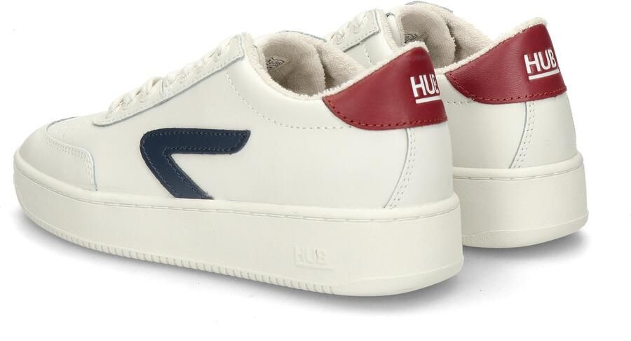 Hub Baseline-w Lage sneakers Leren Sneaker Dames Wit