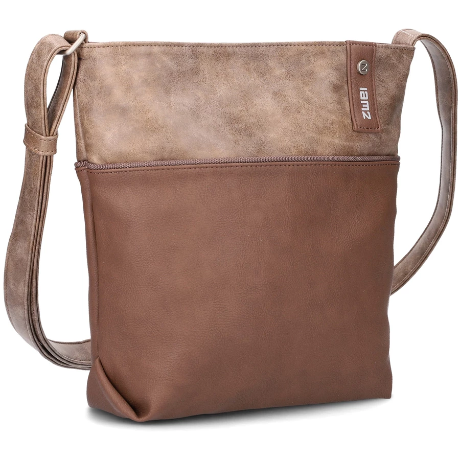 zwei Jana J10 - Schultertasche 29 cm wood