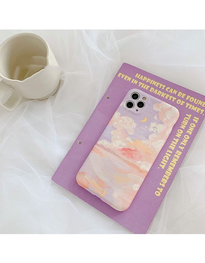 Elliure - Cloud Print telefoonhoesje - iPhone 11 Pro Max / 11 Pro / 11 / XS Max / XS / XR / X / 8 / 8 Plus / 7 / 7 Plus / 6S / 6S Plus