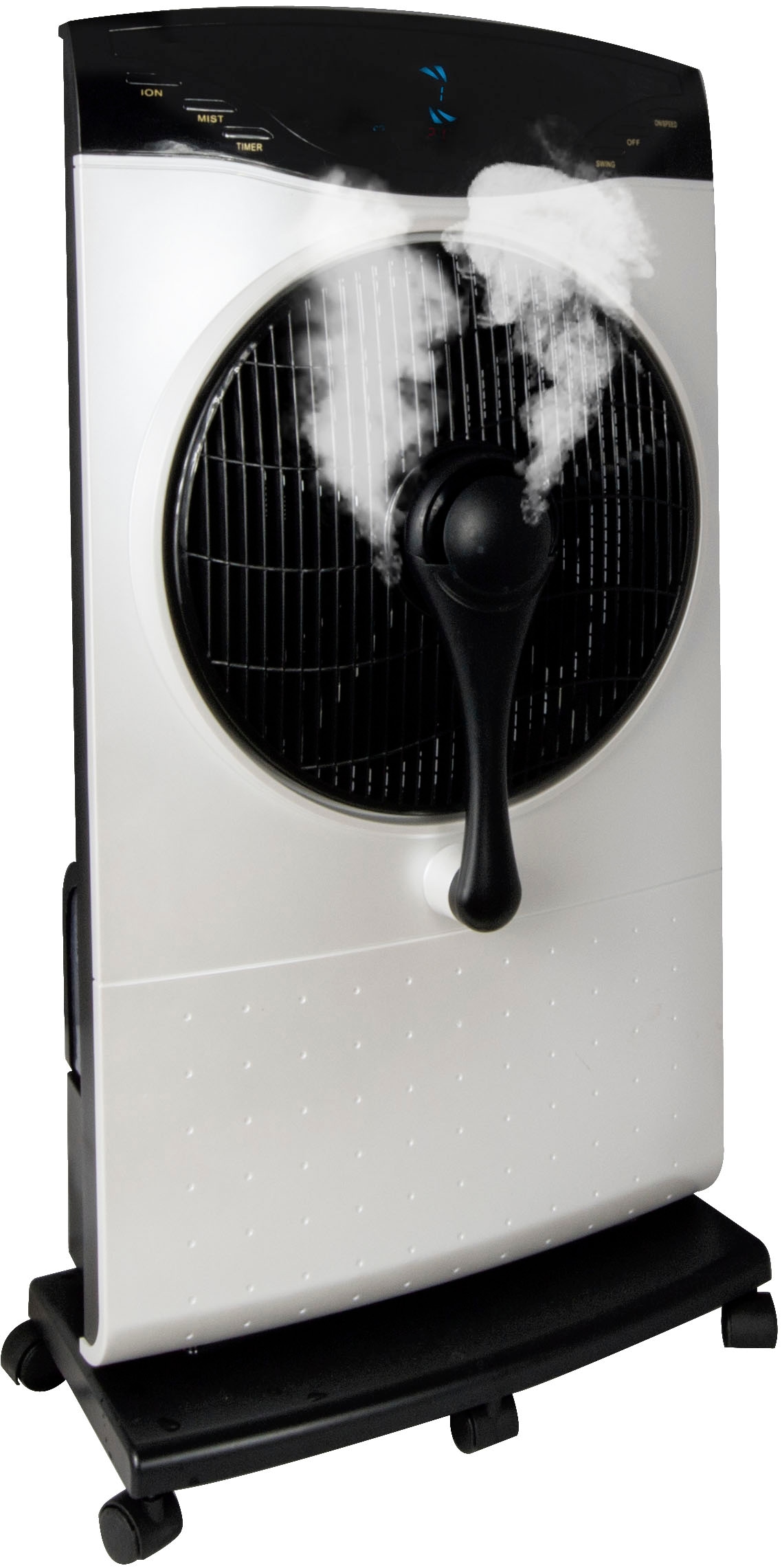Sonnenkönig Standventilator »Air Fresh 5S, Leistung 100W, LED-Display, Ionisator, 9h Timer,« Fernbedienung, 3 Ventilationsstufen, 4.6L Wassertank