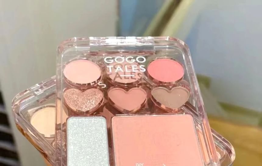GOGO TALES - Heart Blush Palette - Perzik
