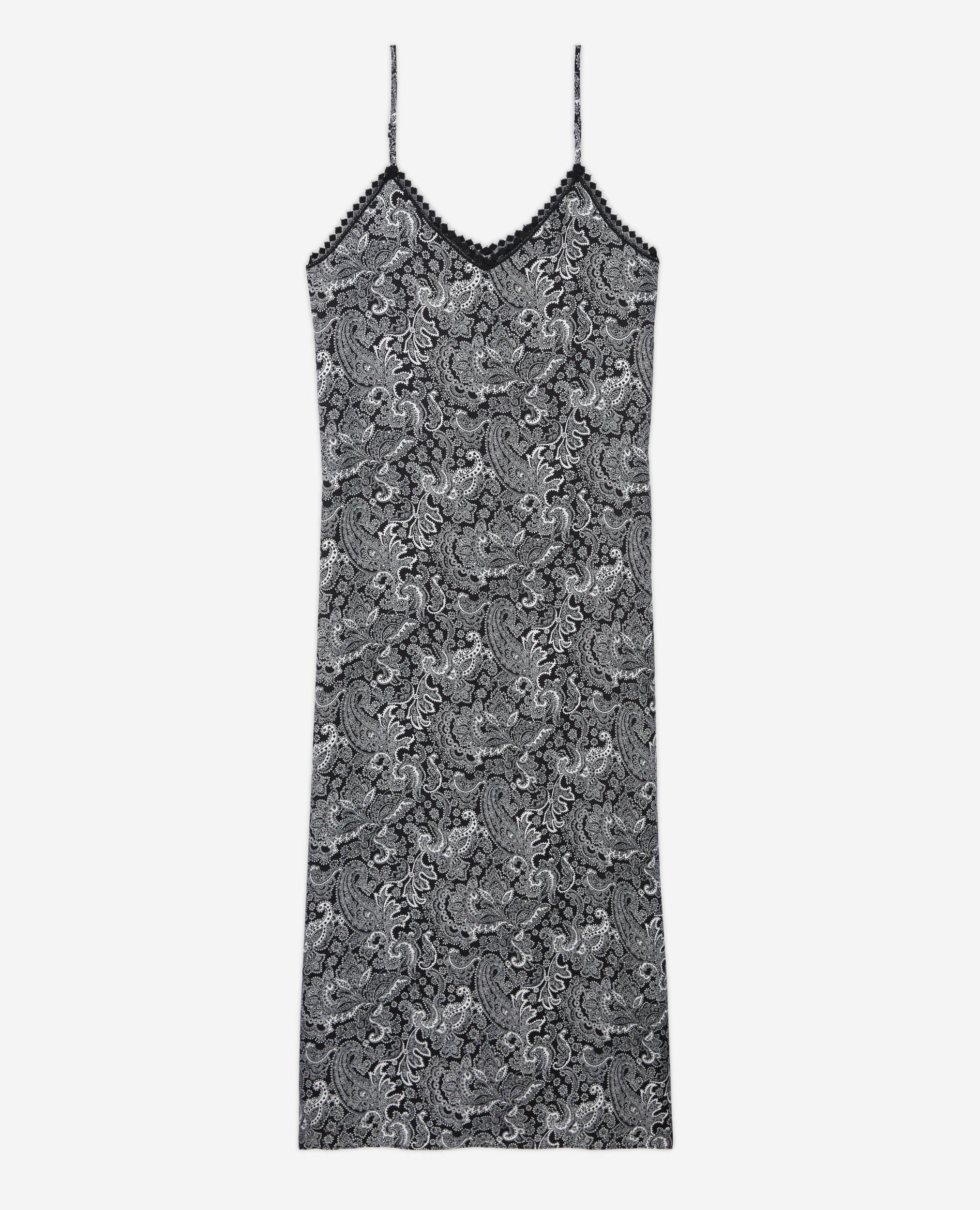 Robe longue imprimée