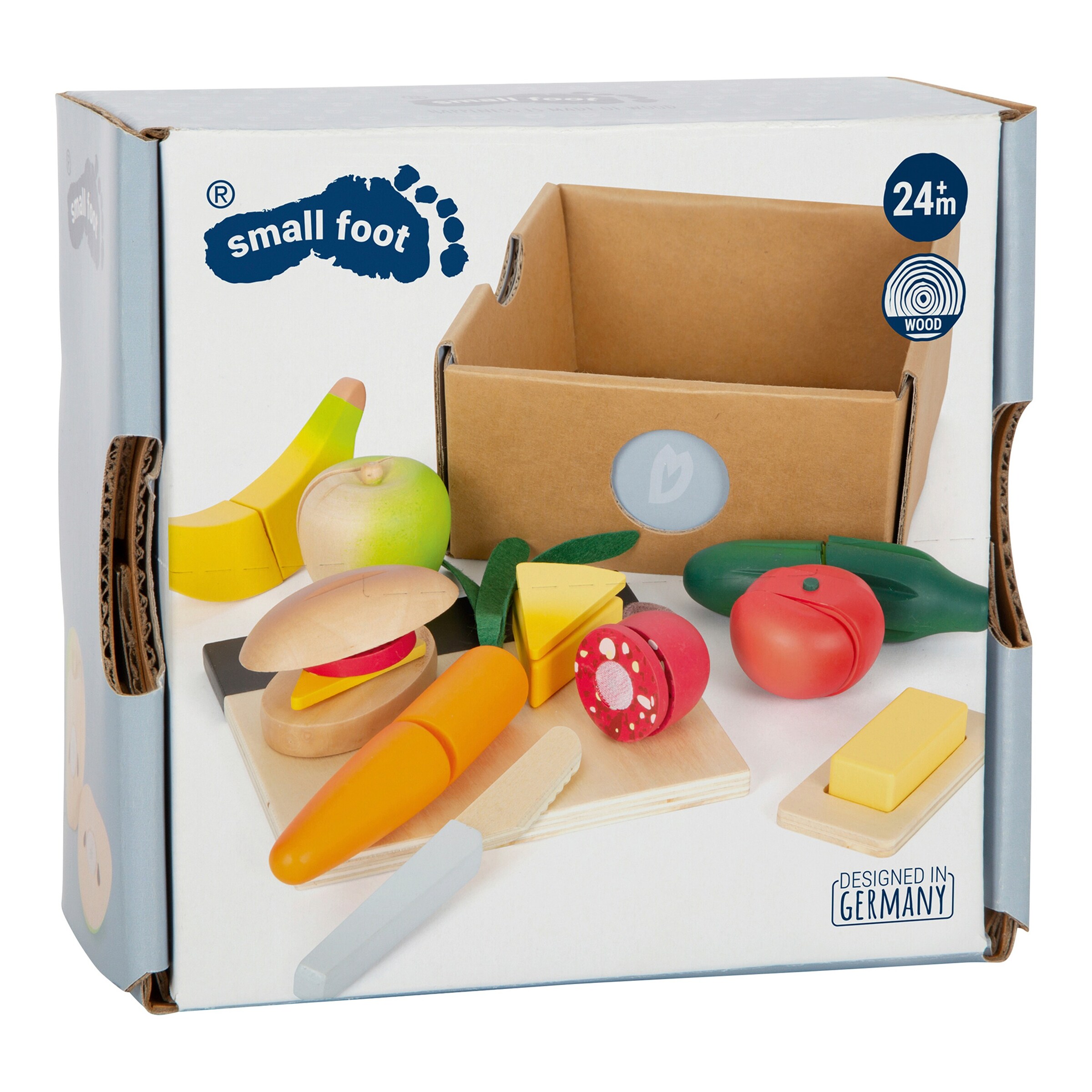 small foot Schneide-Set Mittagessen fresh