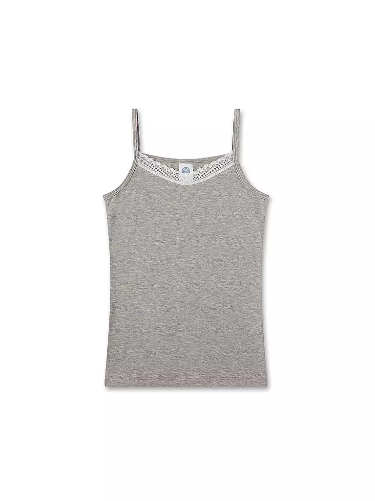 SANETTA Mädchen Top light grey hellgrau