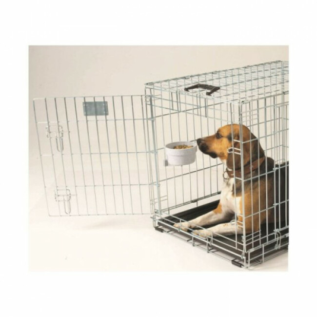 Ecuelle plastique pour cage et parc chien