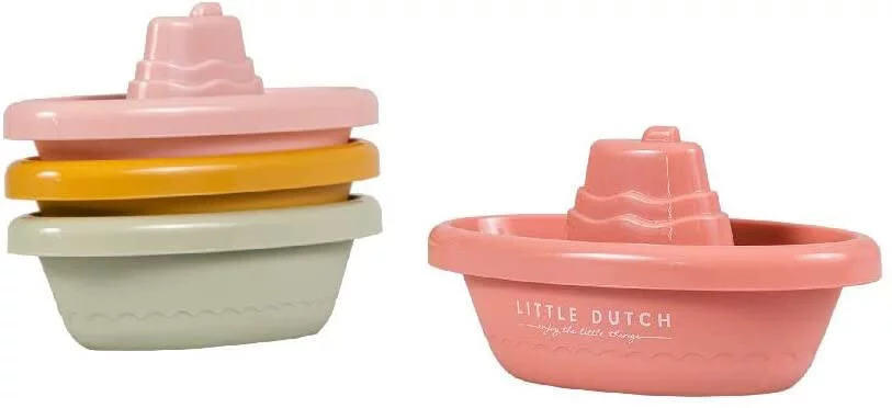 BATEAUX DE BAIN À EMPILER ROSE