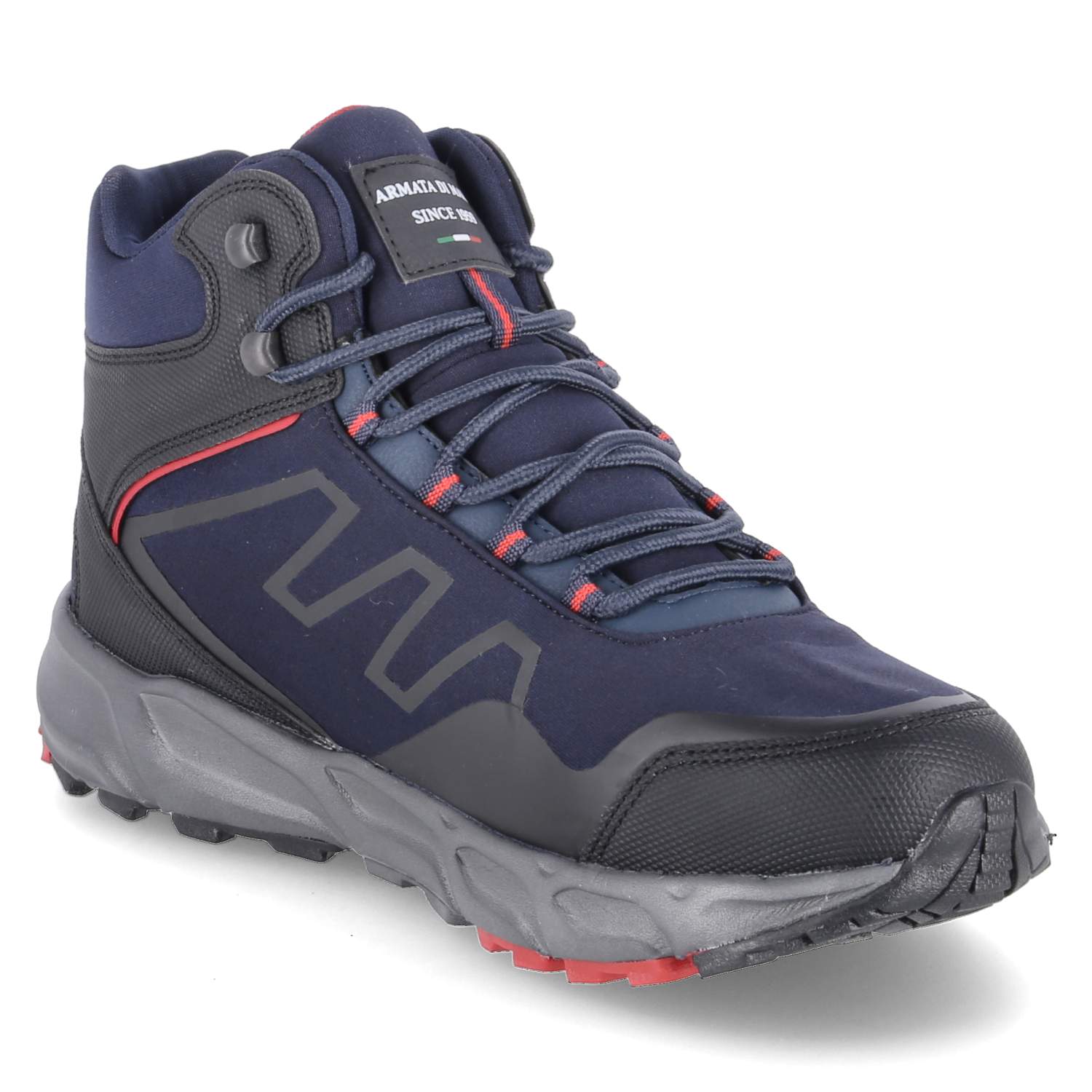 ARMATA DI MARE Outdoorboots - navy/red
