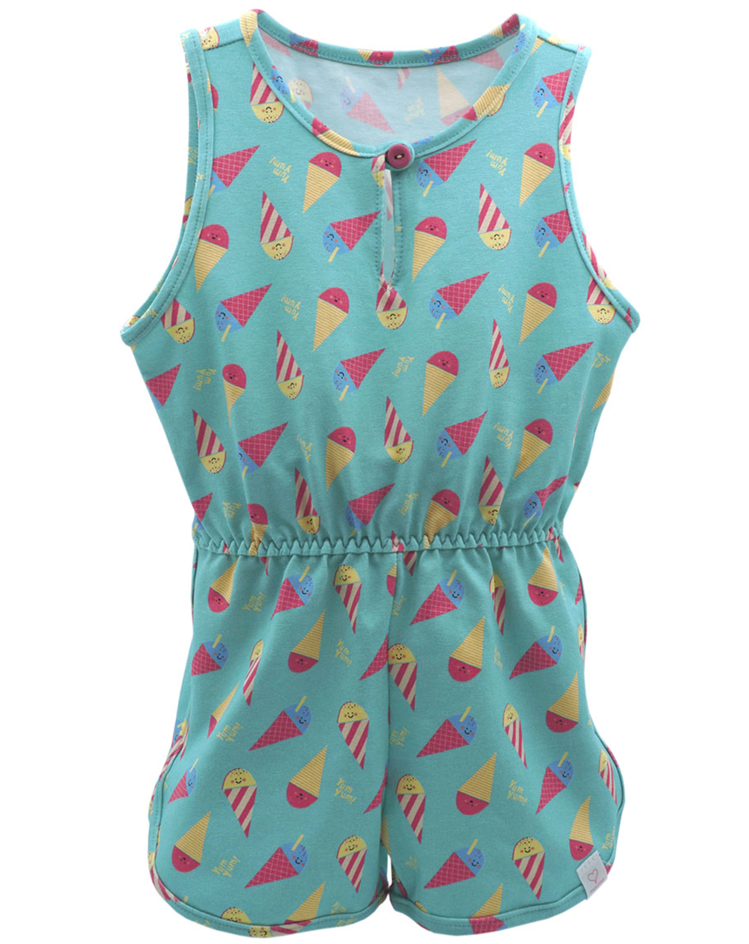 Jumpsuit EIS AOP in capri
