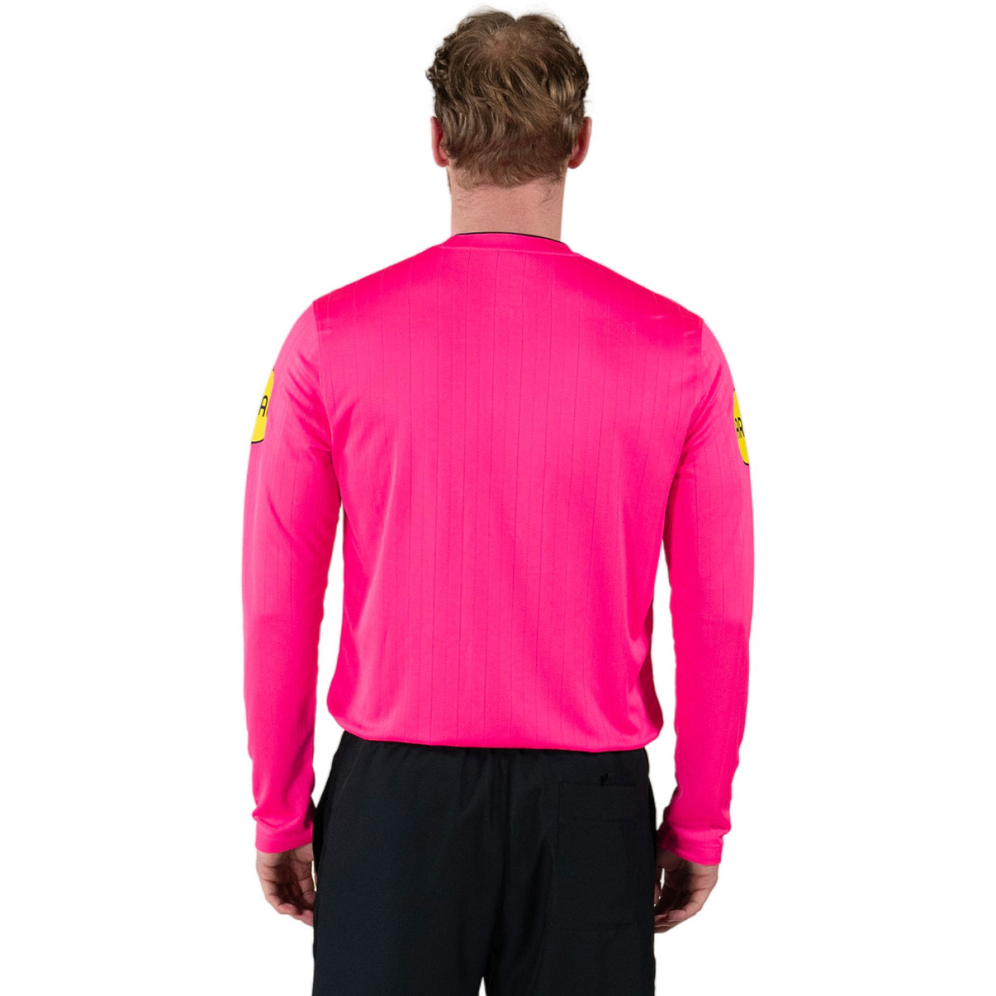 Nike KNVB Scheidsrechtersshirt Lange Mouwen 2024-2026 Roze Zwart