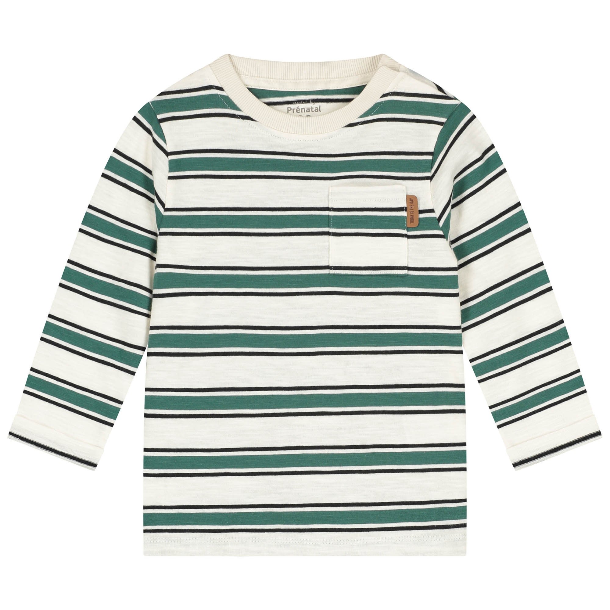 Prénatal peuter shirt lange mouwen strepen multi