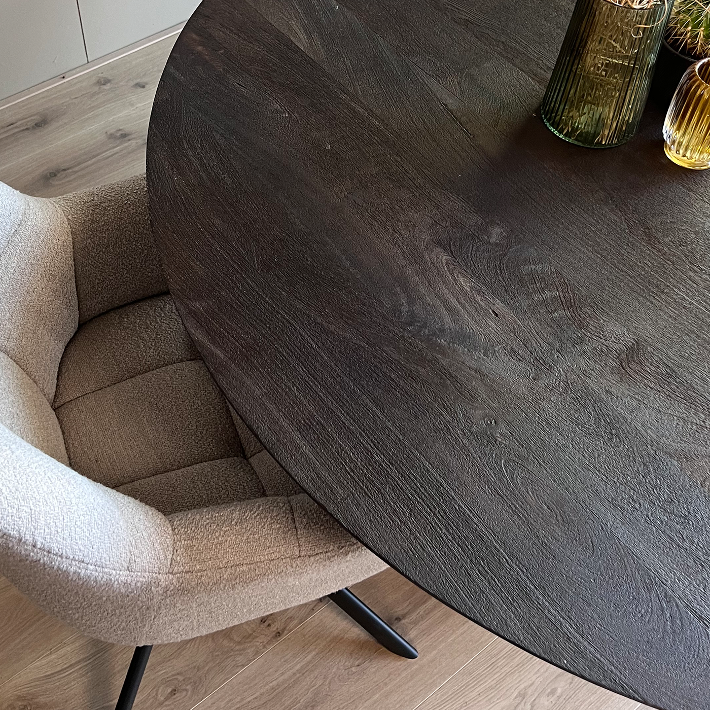 Eetkamertafel Oslo 150cm Bruin