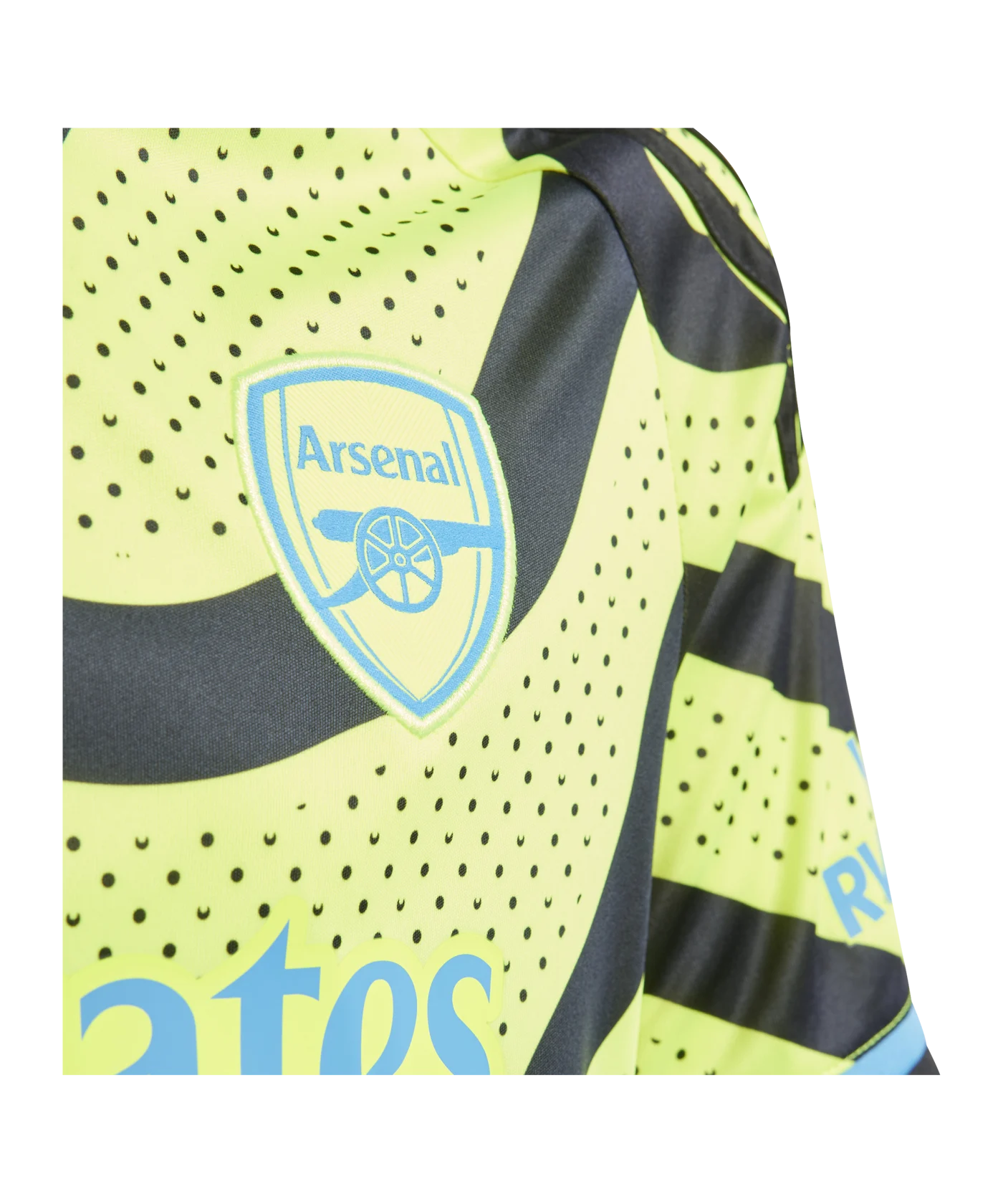 adidas FC Arsenal London Trikot Away 2023/2024 Kids Gelb Schwarz