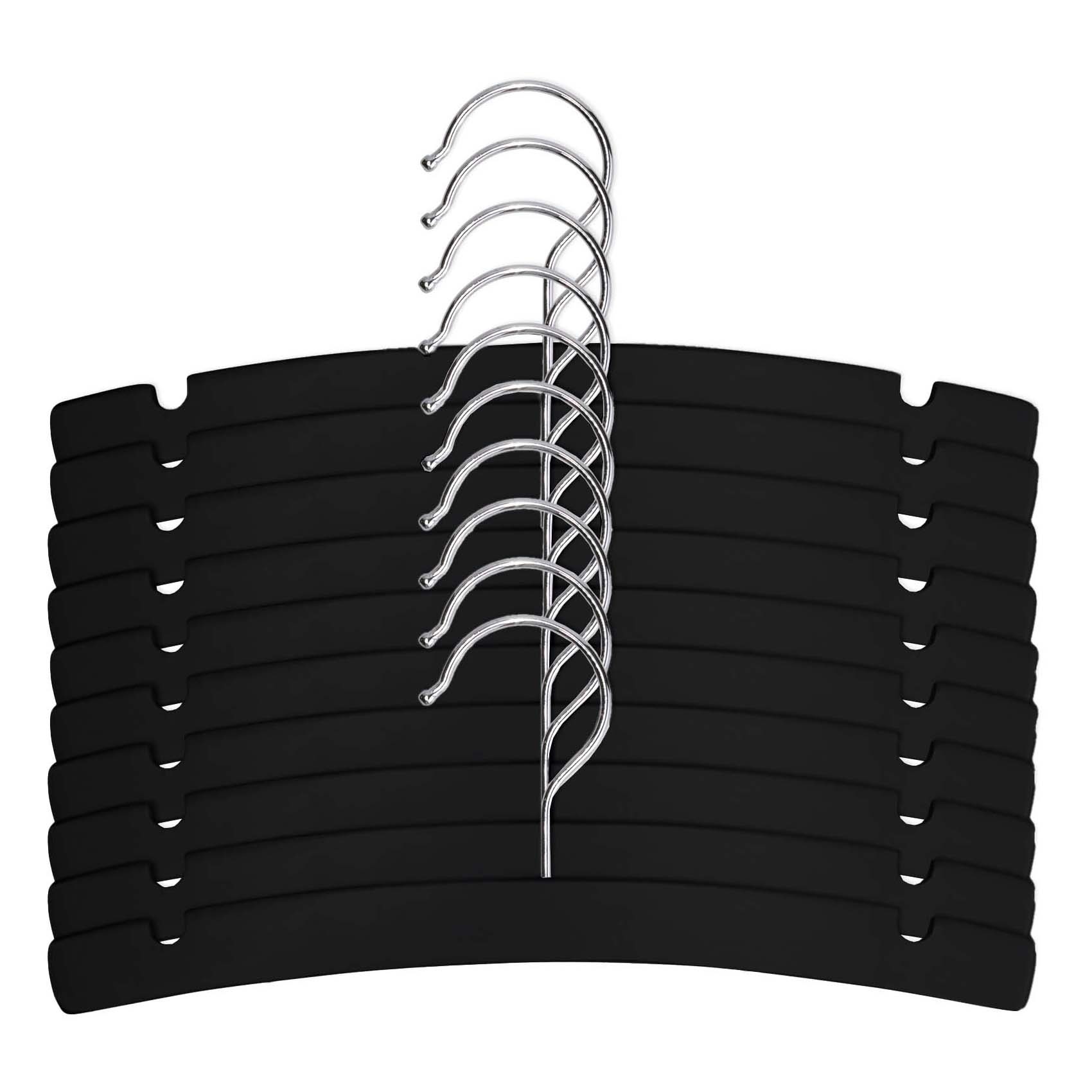 Prénatal kledinghanger hout 10 stuks zwart
