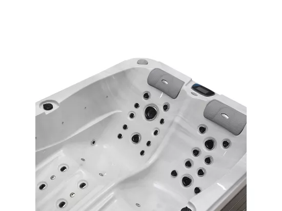 Spa 2 places allongées Archipel® GT2 PRO MAX BLANC MARBRE LED - Spa Thérapeutique Balboa 210x148