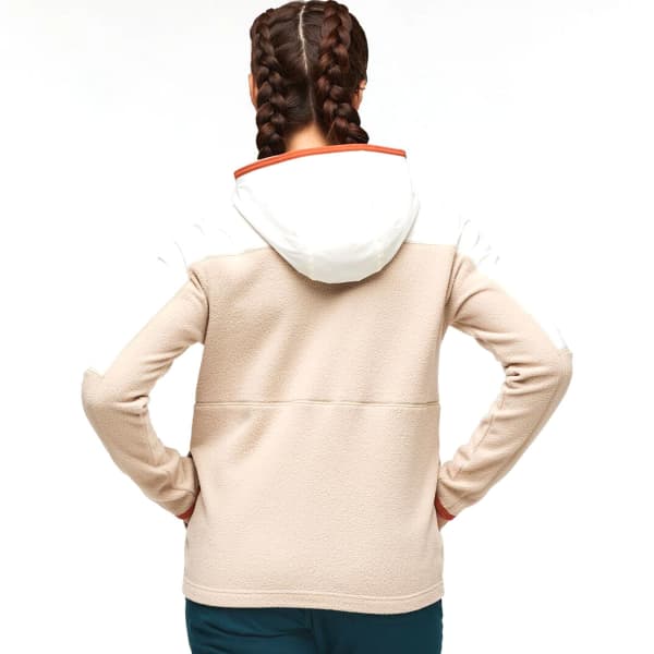 Veste polaire randonnée COTOPAXI ABRAZO FLEECE HOODED FULL-ZIP JKT BONE/OATMEAL