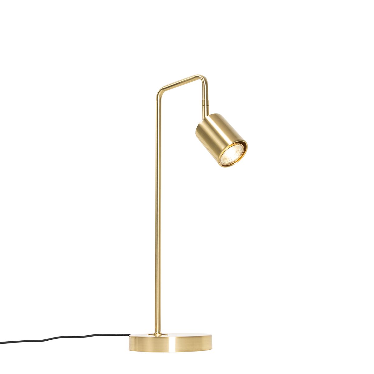 Smart tafellamp messing verstelbaar incl. Wifi GU10 - Jav