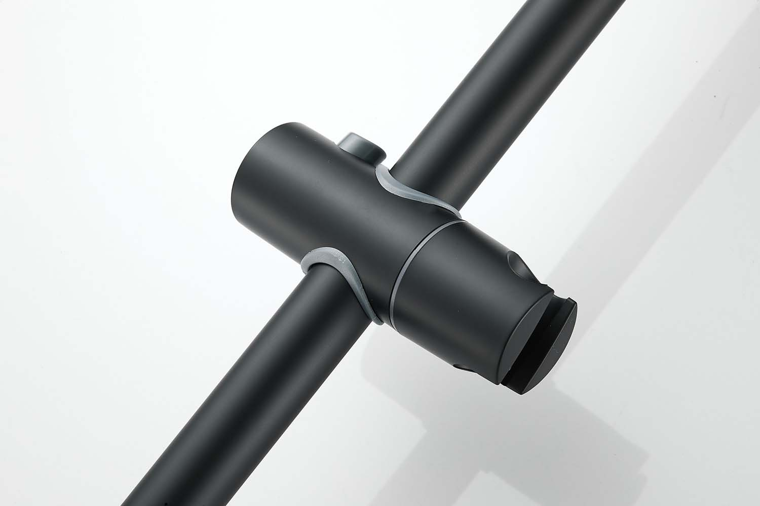 Saniclear Plus douche glijstang 60cm zwart mat