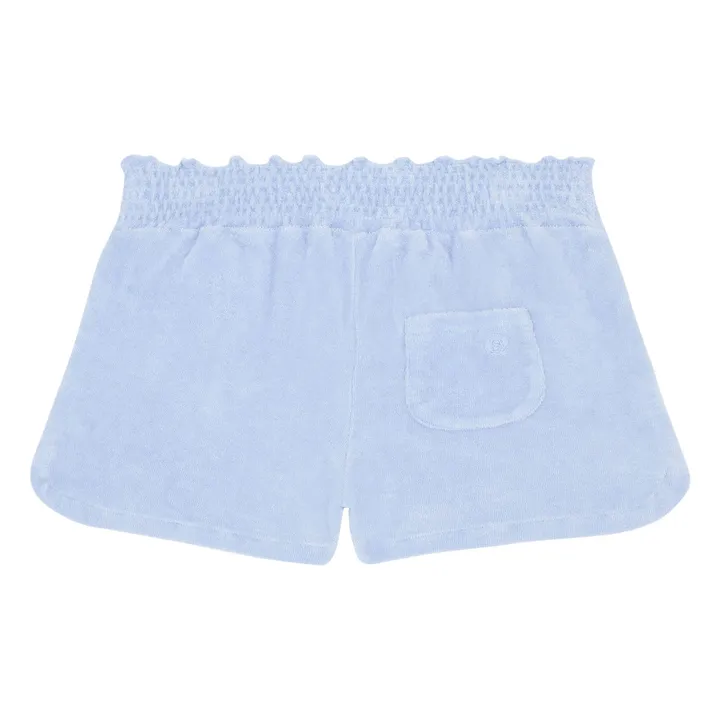 SMALLABLE BASICS Short Fille Eponge Bio | Ice blue