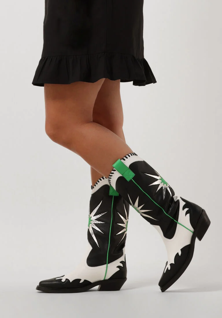 NOTRE-V zwarte notre-v cowboylaarzen x florine - nube boots