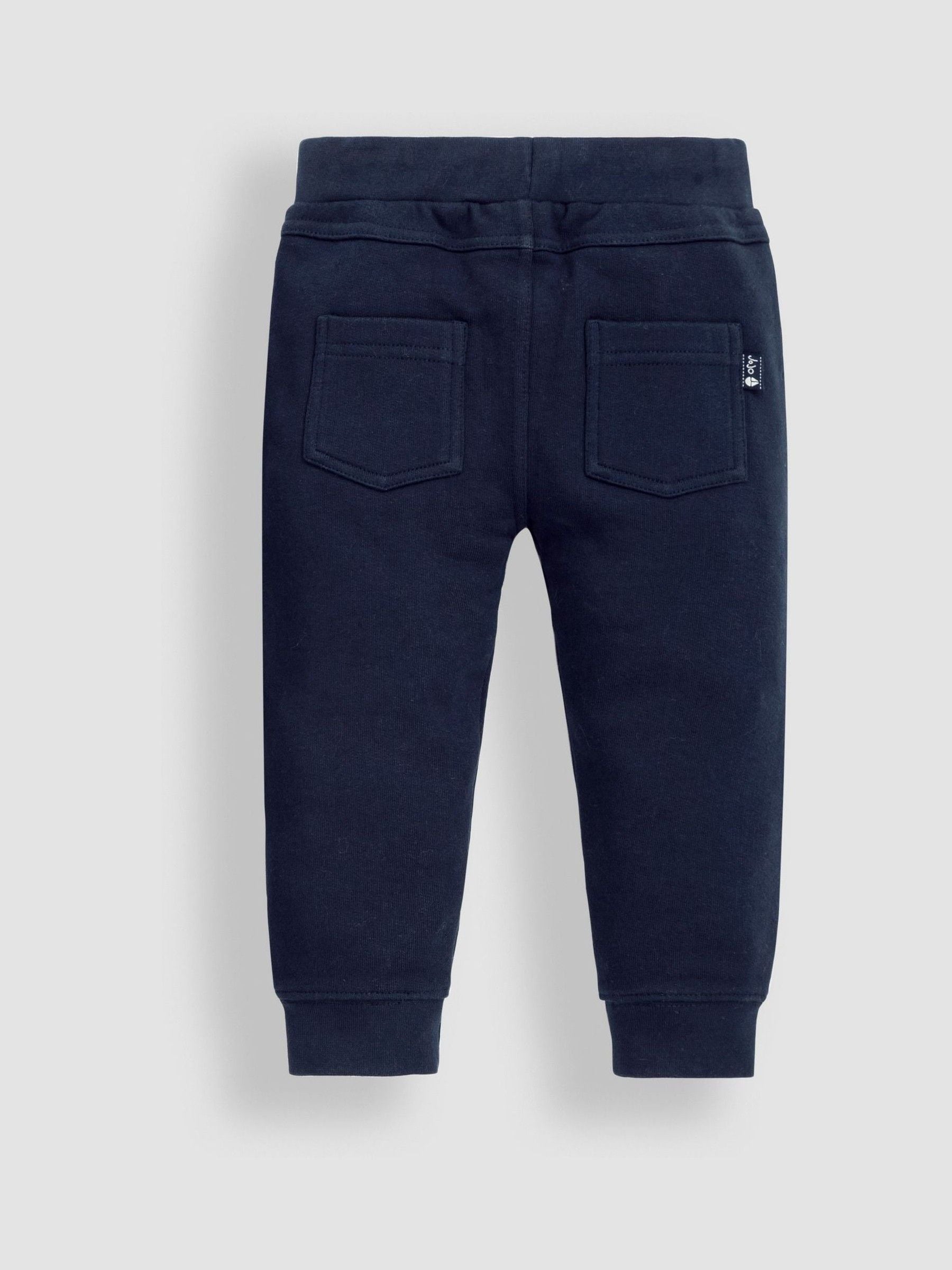 Marineblauw en indigoblauw - JoJo Maman Bébé - 2 joggingbroeken