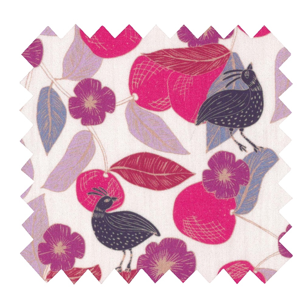 Coupon Tissu 50 Cm Ex2302 Mandarina Fuchsia